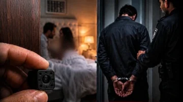 فني تكييف يزرع كاميرا سرية داخل غرفة نوم عروسين لتصوير لحظاتهما الخاصة